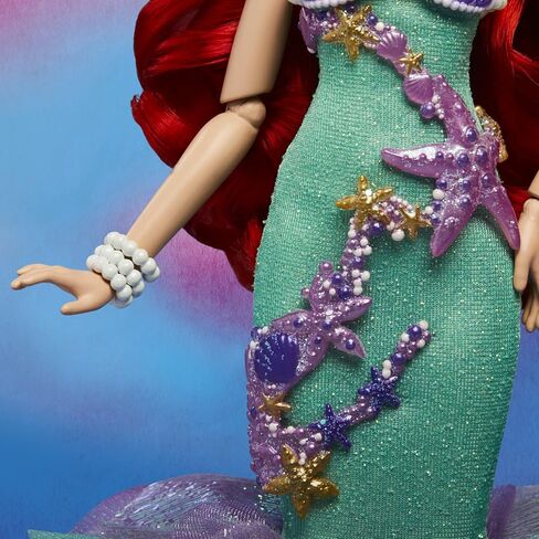 Disney Princess Style Series Ariel Fashion Doll, Deluxe Collector Doll with Accessories, The Little Mermaid Toy for Kids Ages 6 and Up in Saudi Arabia