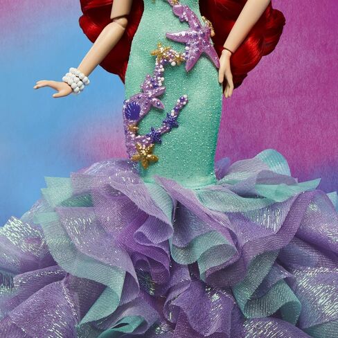 Disney Princess Style Series Ariel Fashion Doll, Deluxe Collector Doll with Accessories, The Little Mermaid Toy for Kids Ages 6 and Up in Saudi Arabia