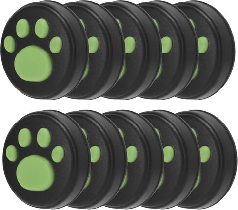 10-Piece Thumb Grip Replacement - Cute Black Cat Claw Design Soft Silicone Analog Stick Thumb Cover - Joystick Compatible with Lite in Kuwait