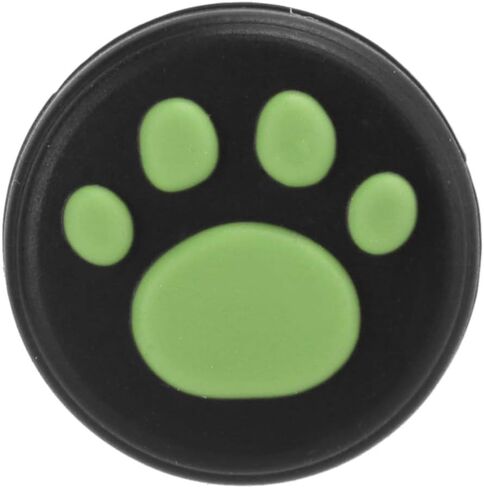 10-Piece Thumb Grip Replacement - Cute Black Cat Claw Design Soft Silicone Analog Stick Thumb Cover - Joystick Compatible with Lite in Kuwait