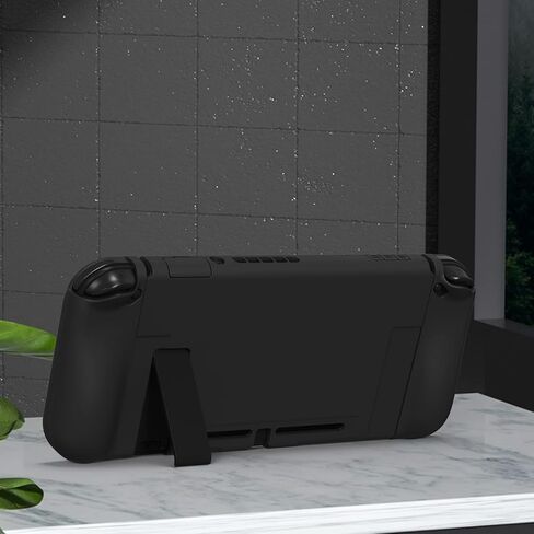 حافظة واقية قابلة للإرساء من PlayVital AlterGrips، غطاء مريح لمقبض Nintendo Switch، غطاء Joycon قابل للتبديل مع واقي شاشة وأغطية قبضة الإبهام وأغطية الأزرار - ماتشا جرين in Kuwait