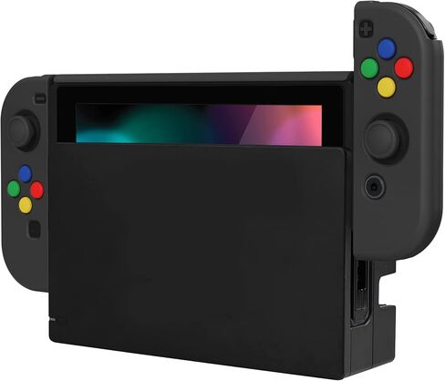 حافظة واقية قابلة للإرساء من PlayVital AlterGrips، غطاء مريح لمقبض Nintendo Switch، غطاء Joycon قابل للتبديل مع واقي شاشة وأغطية قبضة الإبهام وأغطية الأزرار - ماتشا جرين in Kuwait