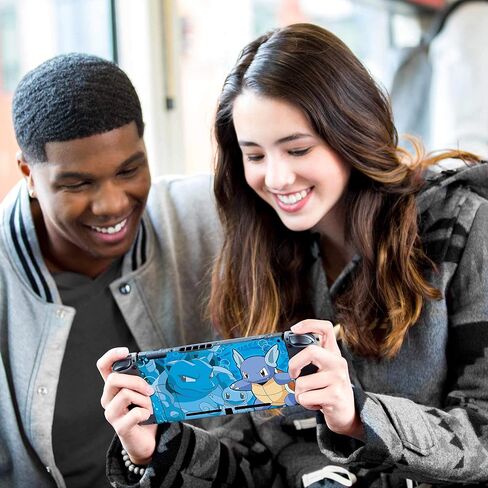 Controller Gear Nintendo Switch Skin & Screen Protector Set - Pokemon - Squirtle Evolutions Set 1 - Nintendo Switch in Saudi Arabia