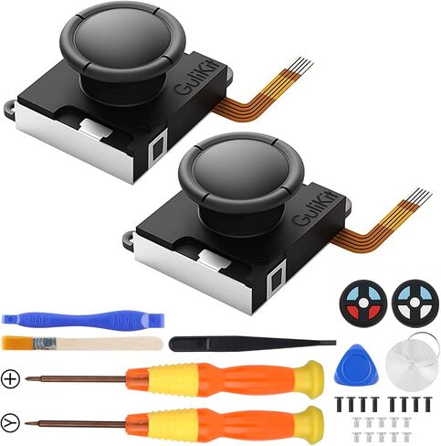 GuliKit Switch JoyCon Joystick Replacement, TMR Joystick (2 Pack) in Saudi Arabia