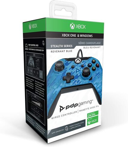 PDP Gaming Wired Controller: Revenant Blue - Xbox in Saudi Arabia
