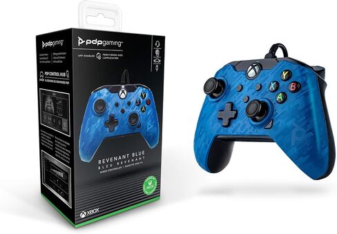 PDP Gaming Wired Controller: Revenant Blue - Xbox in Saudi Arabia