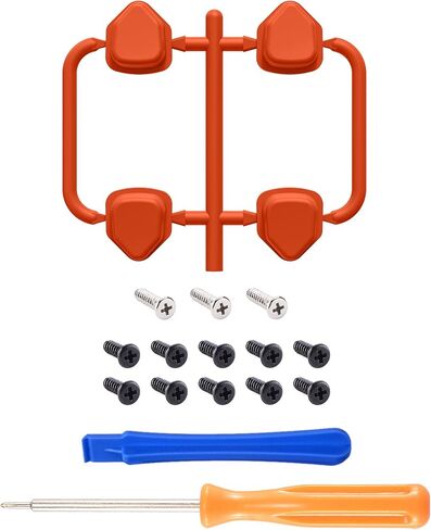 eXtremeRate Ergonomic Split Dpad Buttons (SDP Buttons) for PS5 Controller, Clear Independent Dpad Direction Buttons for PS5 Edge, for PS4 All Model Controllers - Controller NOT Included in Kuwait