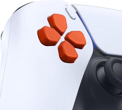 eXtremeRate Ergonomic Split Dpad Buttons (SDP Buttons) for PS5 Controller, Clear Independent Dpad Direction Buttons for PS5 Edge, for PS4 All Model Controllers - Controller NOT Included in Kuwait