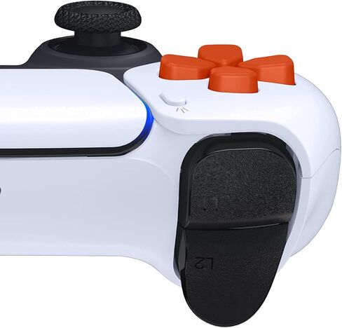 eXtremeRate Ergonomic Split Dpad Buttons (SDP Buttons) for PS5 Controller, Clear Independent Dpad Direction Buttons for PS5 Edge, for PS4 All Model Controllers - Controller NOT Included in Kuwait