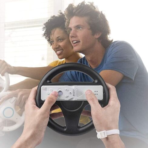 وحدة تحكم عن بعد ANTCOOL Wii ووحدة تحكم Nunchuck متوافقة مع وحدة تحكم Wii&Wii U (أبيض) in Kuwait