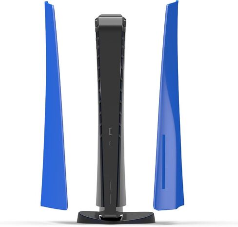 IQIKU PS5 Plates for Disc Edition, PS5 Cover, Hard Shock Resistant PS5 Shell (Black) in Saudi Arabia