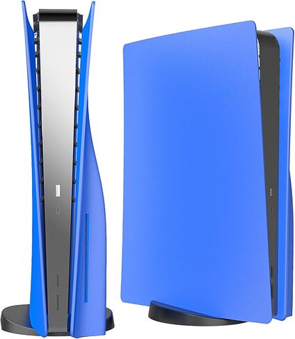 IQIKU PS5 Plates for Disc Edition, PS5 Cover, Hard Shock Resistant PS5 Shell (Black) in Saudi Arabia