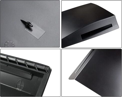 IQIKU PS5 Plates for Disc Edition, PS5 Cover, Hard Shock Resistant PS5 Shell (Black) in Saudi Arabia
