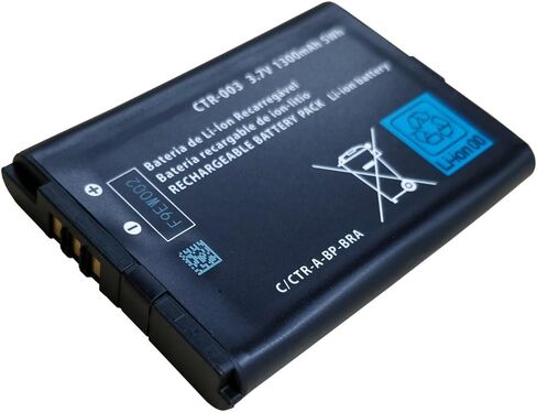 لنينتندو 3DS 2DS XL 2DS بطارية بديلة لوحدة التحكم في الألعاب CTR-003 1300mAh 3.7V + أدوات in Saudi Arabia