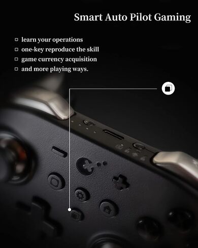 Tinbinx (No Stick Drift) KingKong2 Pro Wireless Controller for Switch, Compatible with Switch/Switch Lite/Switch OLED/PC/Android/Mac/IOS, Motion Control/NFC (white) in Saudi Arabia