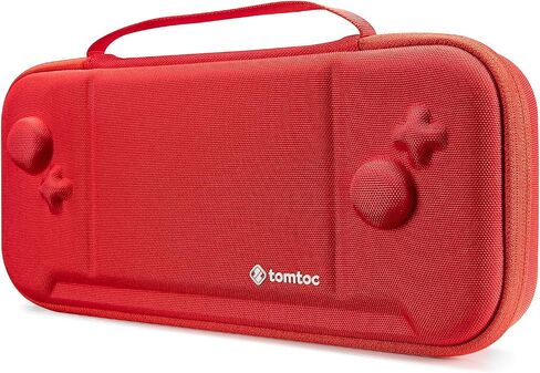 tomtoc Carrying Case for Hori Nintendo Switch Split Pad Pro Controller, Hard Shell Protective Travel Bag with 30 Game Cartridges, Switch Binbok Joy Pad Controllers case, Shockproof, Lightweight in Saudi Arabia