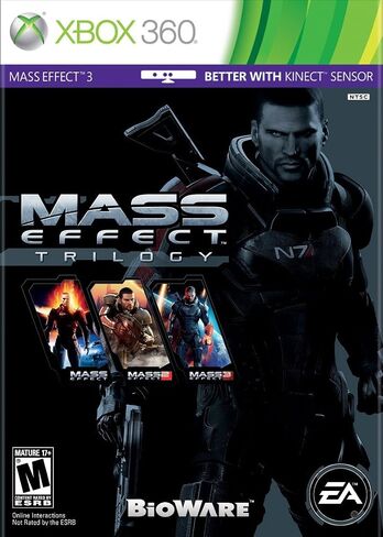 ثلاثية Mass Effect - Xbox 360 (متجددة) in Saudi Arabia