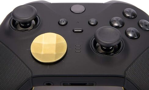 ملحقات ذراع التحكم من ايليت سيريز 2، قطع غيار عصي الابهام المعدنية لوحدة تحكم Xbox One Elite Series 2 موديل 1797، عصا تحكم تبديل وزارة الدفاع، المجاديف، وسادات دي، اداة تعديل (ذهبي) in Kuwait