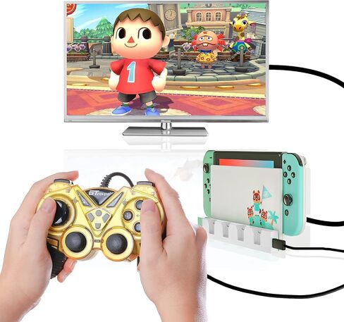 HEATFUN 4-Port Charge Dock for Nintendo Switch 2 Joy-Con 2, 6-Card Storage in Kuwait