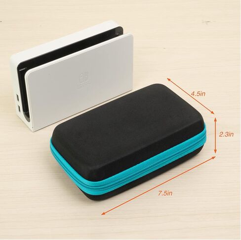 ButterFox 64 Switch Game Case for Nintendo Switch, Switch Game Card Storage Holder or SD Memory Card Case (64 Black/Blue) in Kuwait