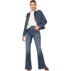 Lee All Purpose Super Flare High-Rise Canyon Blue 32 32 in Kuwait