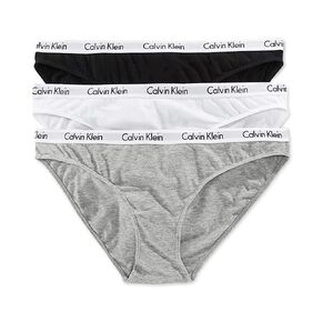 Calvin Klein Underwear Women's Carousel 3 Pack Panties, Multi, XS in Saudi Arabia