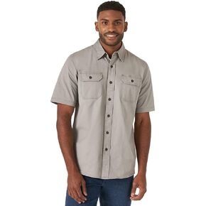 Wrangler Authentics Men's Weather Anything Short Sleeve Woven Shirt