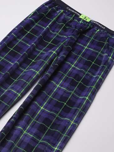 Calvin Klein Boys' Sleepwear Coat Front Notch Color Top & Pj Pant Pajama Set in Saudi Arabia