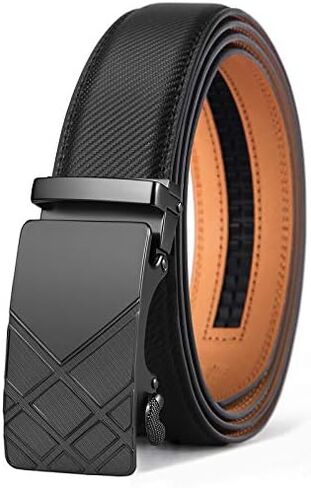 BULLIANT Men's Belt,Slide Ratchet Belt For Gift Men Dress Pant Shirt Oxfords,Trim To Fit in Saudi Arabia