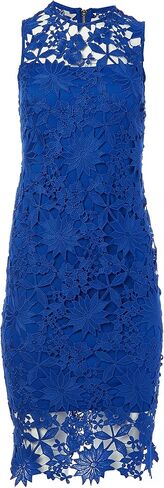 Calvin Klein Floral Embroidered Lace Women's Sheath Dress in Saudi Arabia