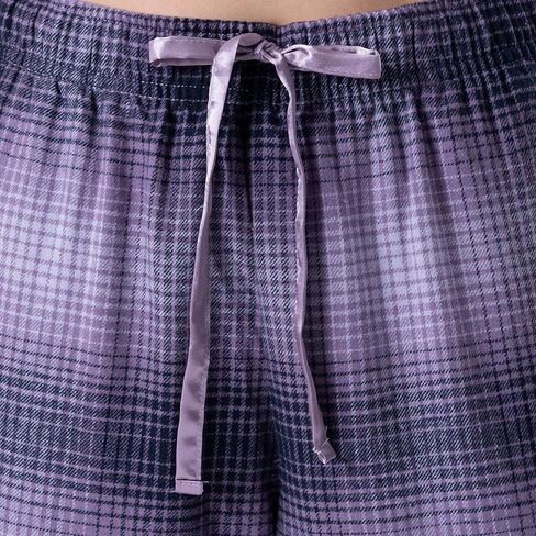 Wrangler Women's Long Sleeve Flannel Top and Pant Pajama Set in Kuwait