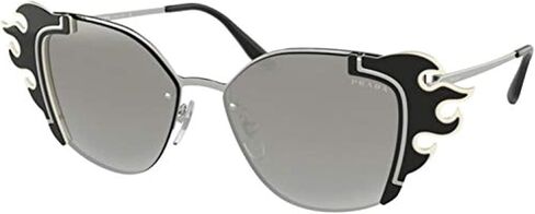 Prada ABSOLUTE PR59VS Sunglasses 4285O0-64 - Women's, Gradient Grey Mirror Silver PR59VS-4285O0-64 in Saudi Arabia