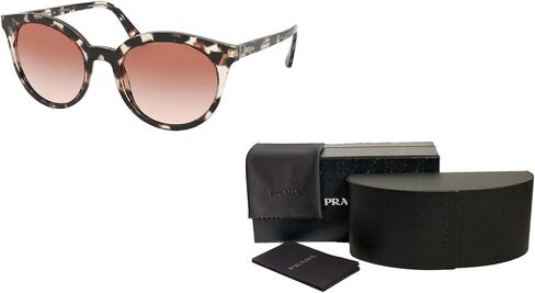 Prada PR02XS Round Sunglasses for Women + BUNDLE With Designer iWear Complimentary Eyewear Kit in Saudi Arabia