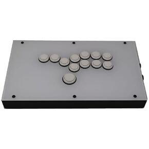 RAC-J800B-PC-W All Buttons Hitbox Style Arcade Joystick Fight Stick Game Controller For PC Sanwa OBSF-24 30 in Kuwait