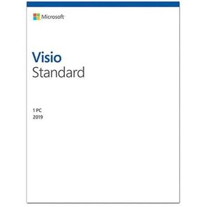 Microsoft Visio 2019 Standard for Windows 10 - Box Pack - 1 PC - Medialess in Kuwait
