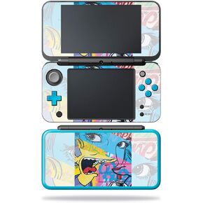 غلاف MightySkins متوافق مع Nintendo New 2DS XL - Graffiti Wild Styles | غطاء ملتف واقٍ ومتين وفريد ​​من نوعه من الفينيل | سهل التطبيق والإزالة وتغيير الأنماط | صنع في الولايات المتحدة الأمريكية in Kuwait
