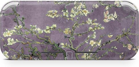 Tacky Design Almond Blossoms Decal Skin Compatible with Nintendo Switch Skin Wrap, Kawaii Pastel Skin for Nintendo Switch Lite Cover, Premium Vinyl 3M Full Wrap Decal (Light Blue) in Kuwait