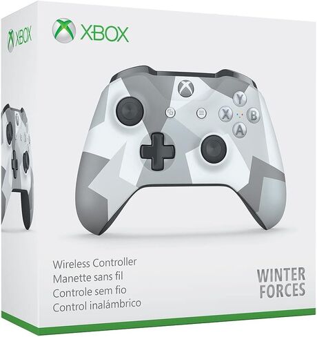 وحدة تحكم ألعاب الفيديو اللاسلكية Microsoft XBOX One، إصدار خاص لقوى الشتاء (متجدد) in Saudi Arabia