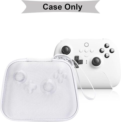 حقيبة حمل صلبة بديلة من Aenllosi لجهاز 8Bitdo Ultimate Bluetooth / 2.4g وحدة تحكم لاسلكية وقاعدة شحن (أسود، حافظة فقط) in Saudi Arabia
