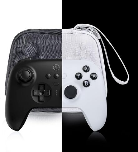حقيبة حمل صلبة بديلة من Aenllosi لجهاز 8Bitdo Ultimate Bluetooth / 2.4g وحدة تحكم لاسلكية وقاعدة شحن (أسود، حافظة فقط) in Saudi Arabia