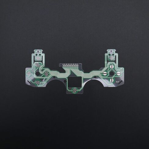 3pcs Conductive Film Replacement Handle Keypad Repair Pads Flexible Controller Membrane Conductive Film Compatible with PS4 Controller JD-M-050 JD-M-055 in Kuwait