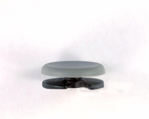 اغطية ازرار ابهام بديلة لعصا التحكم التناظرية ثلاثية الابعاد لجهاز نينتندو 3DS LL / 3DS XL (رمادي داكن) in Kuwait