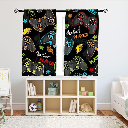 Beach Curtains W27.5 x L39 Inch Grommet Ocean Tropical Landscape Hawaiian Sunset Sea Waves Scenery Print Pattern Waterproof Fabric Window Drapes for Closet Bedroom Bath Window 2 Panels in Saudi Arabia