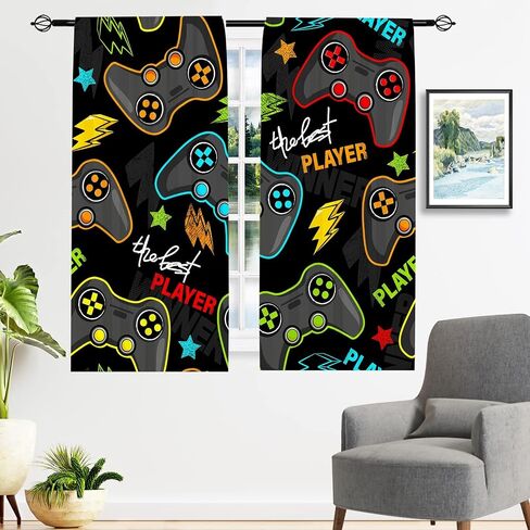 Beach Curtains W27.5 x L39 Inch Grommet Ocean Tropical Landscape Hawaiian Sunset Sea Waves Scenery Print Pattern Waterproof Fabric Window Drapes for Closet Bedroom Bath Window 2 Panels in Saudi Arabia