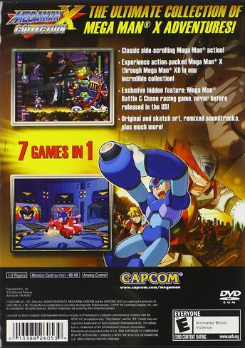Mega Man X Collection - PlayStation 2 in Saudi Arabia