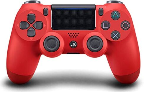 Sony DualShock 4 Wireless Controller PlayStation 4 Red - Renewed in Saudi Arabia