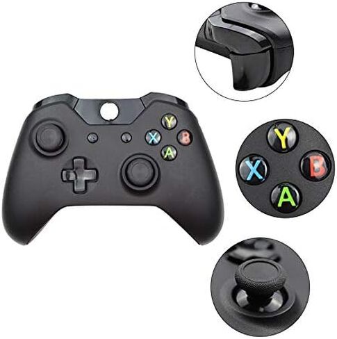 شاسدي وحدة تحكم لاسلكية لجهاز Xbox one V2 لجميع موديلات Xbox One وسلسلة X S والكمبيوتر (اسود) in Kuwait