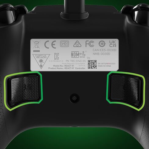 Turtle Beach Recon Controller Wired Game Controller Officially Licensed for Xbox Series X, Xbox Series S, Xbox One & Windows - Audio Enhancements, Remappable Buttons, Superhuman Hearing – White in Kuwait
