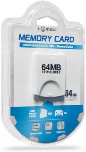 Tomee Wii/Gamecube 64MB Memory Card (1019 Blocks) in Saudi Arabia