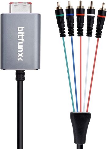 كيبل مكون لفيديو مكونات جيم كيوب 5RCA YPbPr لنينتندو جيم كيوب NGC مخرج ايه في رقمي in Kuwait